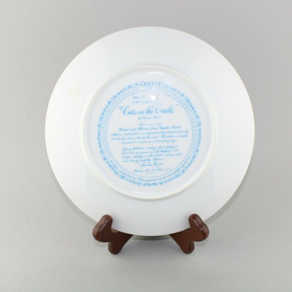 "Cats In The Cradle" Collectors Plate - Picture 9 of 12